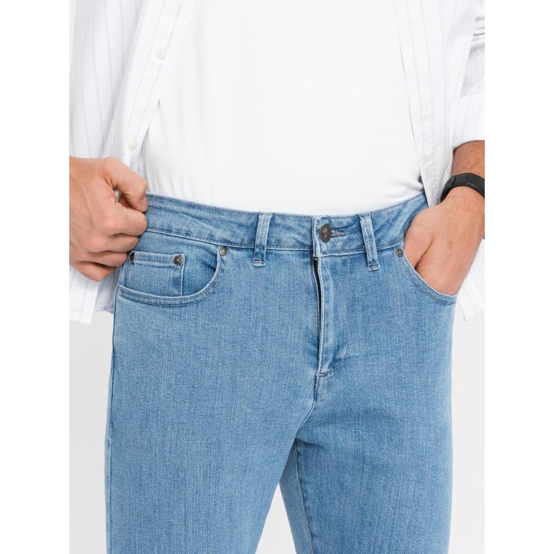 Férfi klasszikus mosott REGULAR FIT farmer - szürke V4 OM-PADP-0217 OM-PADP-0217