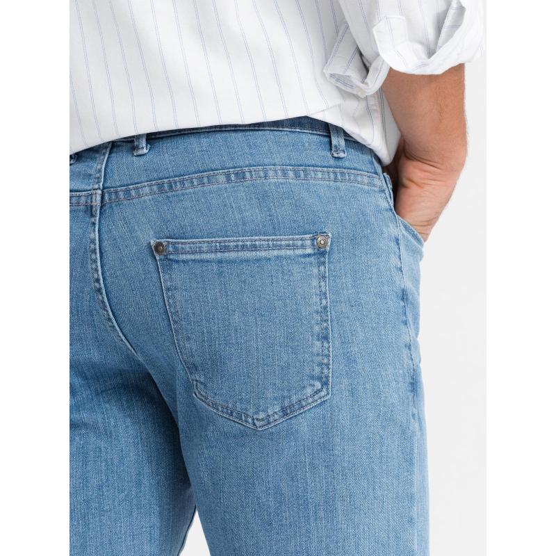 Férfi klasszikus mosott REGULAR FIT farmer - szürke V4 OM-PADP-0217 OM-PADP-0217