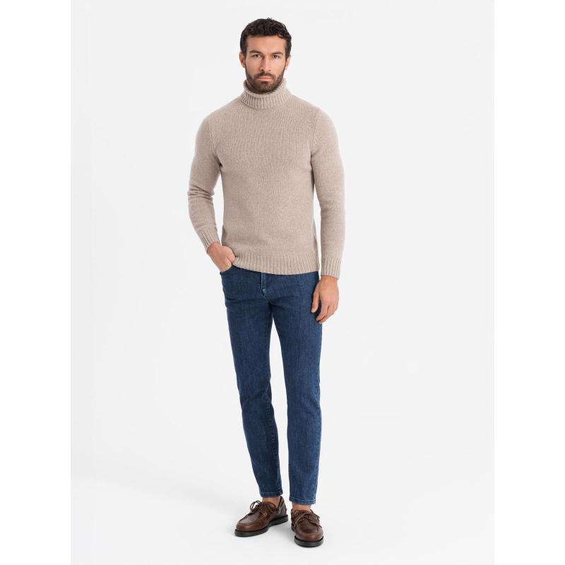 Férfi klasszikus mosott REGULAR FIT farmer - szürke V4 OM-PADP-0217 OM-PADP-0217