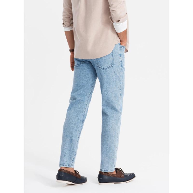 Férfi klasszikus mosott REGULAR FIT farmer - szürke V4 OM-PADP-0217 OM-PADP-0217