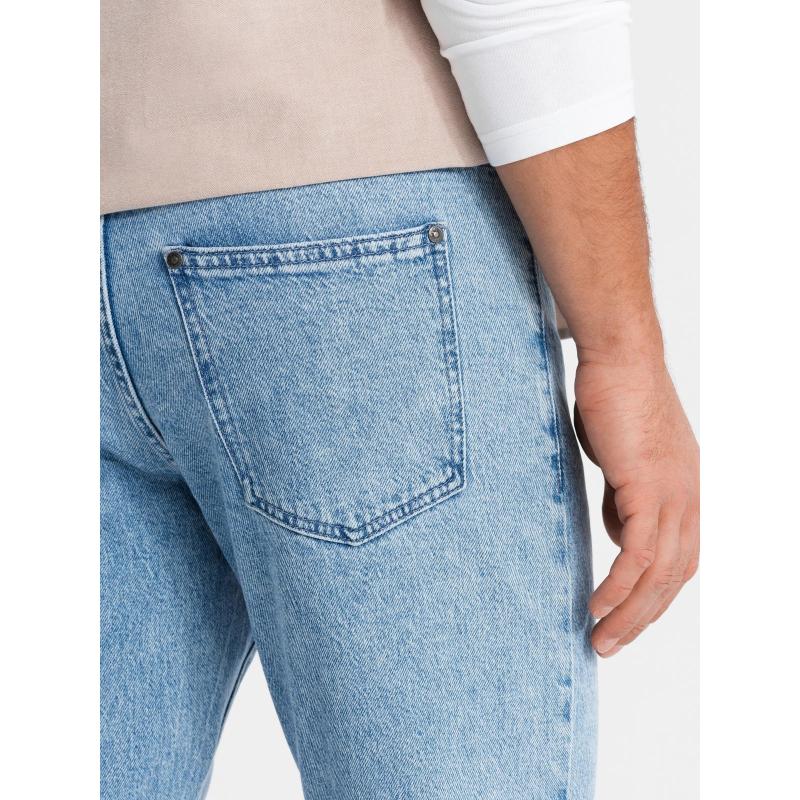 Férfi klasszikus mosott REGULAR FIT farmer - szürke V4 OM-PADP-0217 OM-PADP-0217