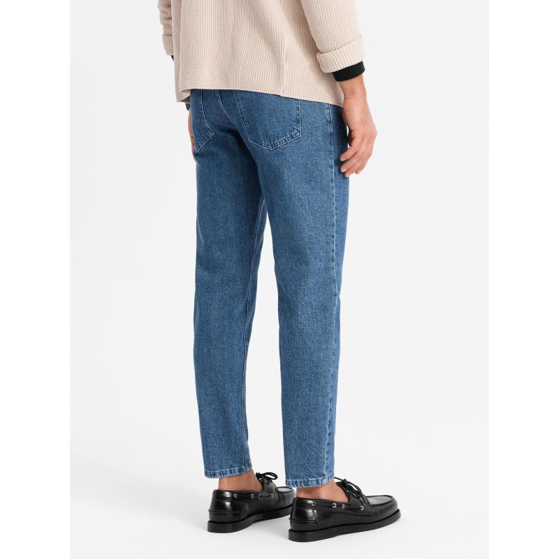 Férfi klasszikus mosott REGULAR FIT farmernadrág - szürke V4 OM-PADP-0217