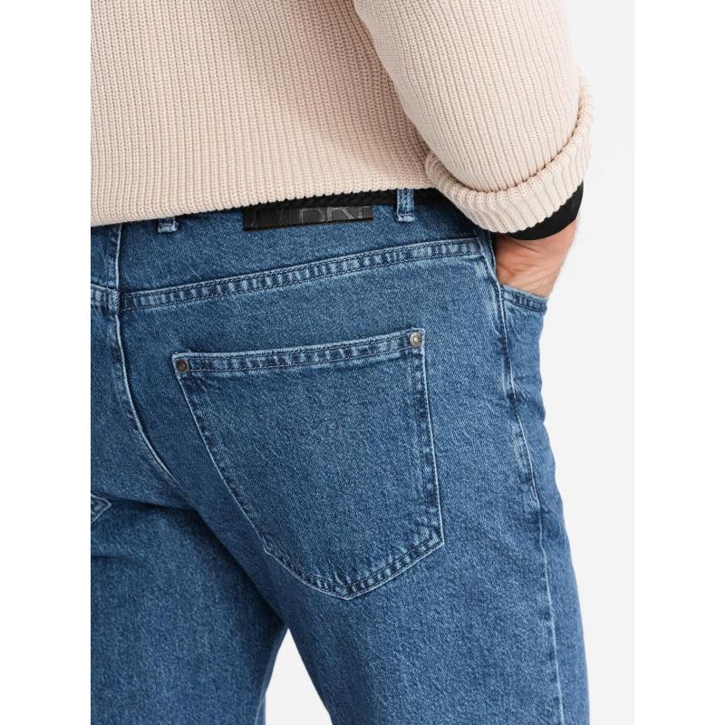 Férfi klasszikus mosott REGULAR FIT farmernadrág - szürke V4 OM-PADP-0217