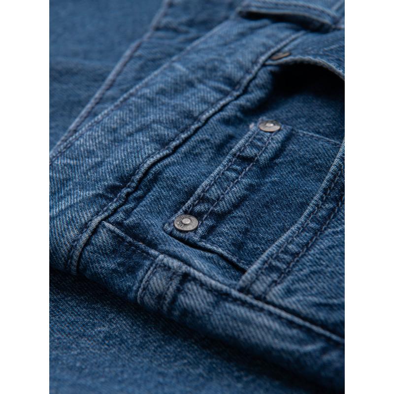 Férfi klasszikus mosott REGULAR FIT farmernadrág - szürke V4 OM-PADP-0217