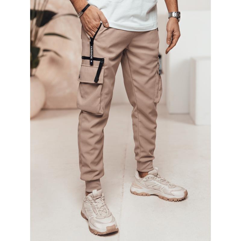 Pánské kalhoty cago khaki