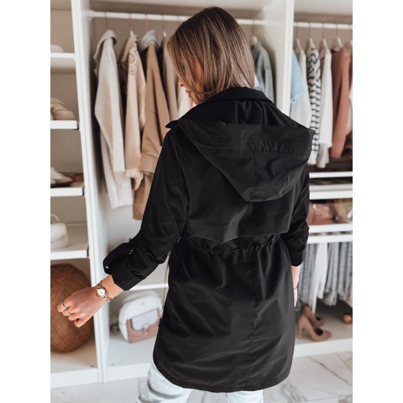 Dámska prechodna bunda STYLINA čierna