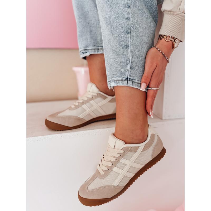 RUNLUX bézs női sportcipő