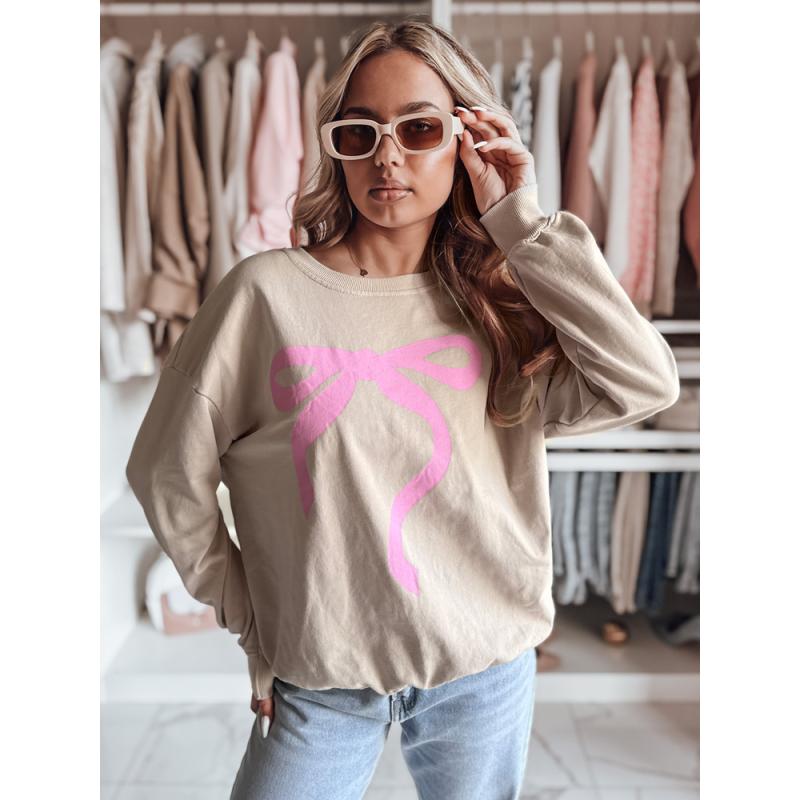 Dámská mikina one size oversize SOFTTIE cappuccion