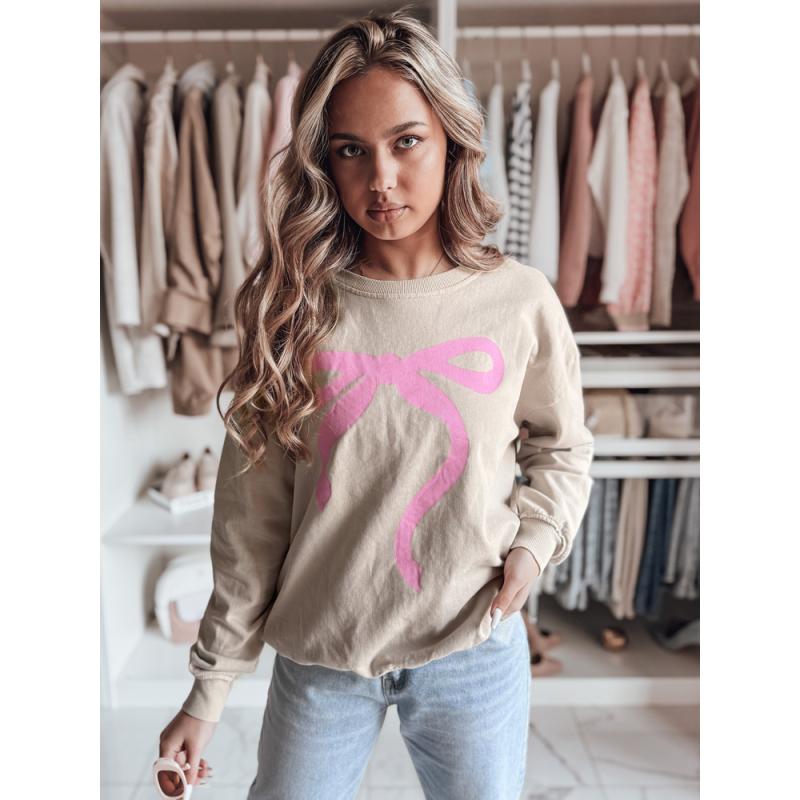 Női pulóver, egy méret, oversize SOFTTIE cappuccion