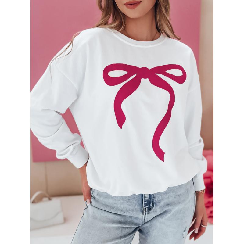 Dámská mikina oversize SOFTTIE bílá