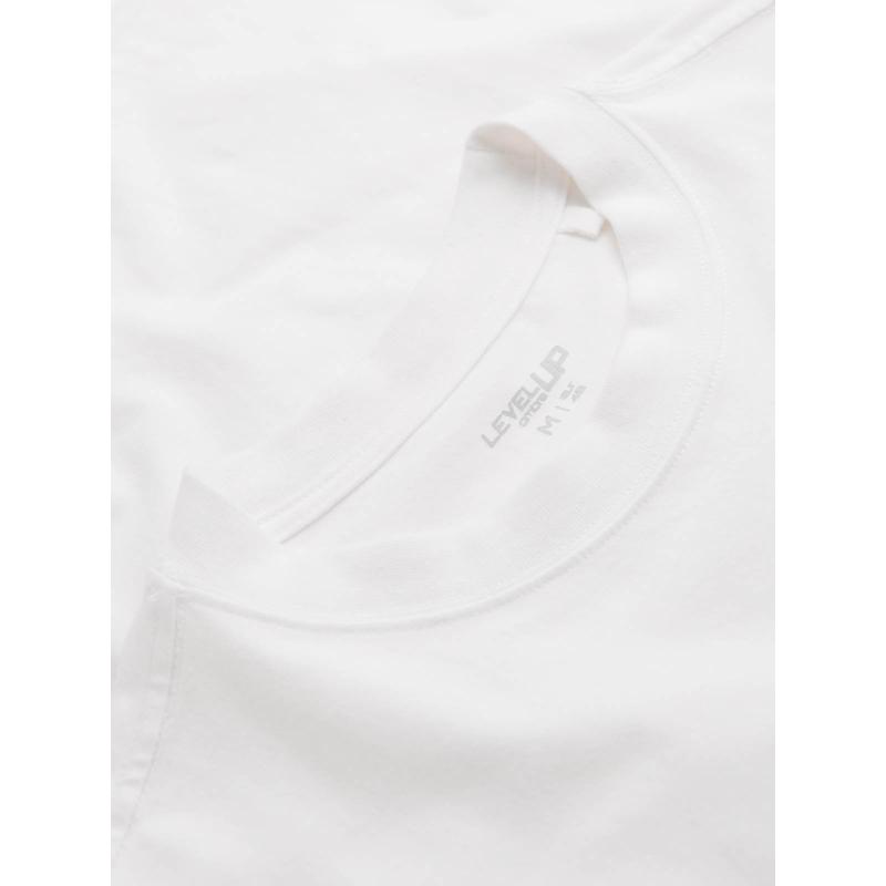 Férfi LOOSE FIT póló zsebbel - bézs V1 OM-TSCT-0171