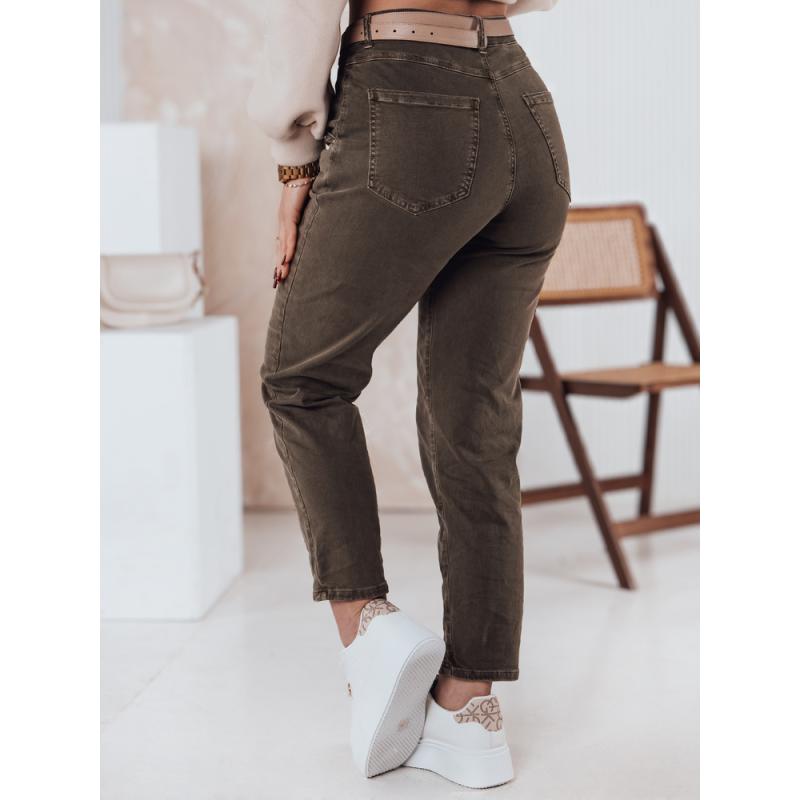 Női farmer nadrág STREETSTYLE sötétszürke