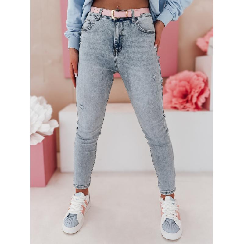 Dámske nohavice slim fit džínsové SKINNEX modré