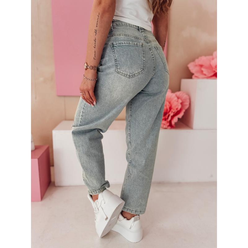 Női széles szárú farmer WIDENO kék