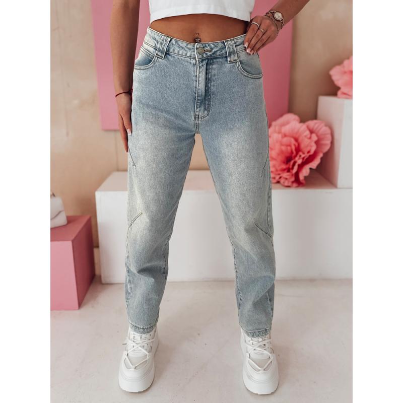 Női széles szárú farmer WIDENO kék