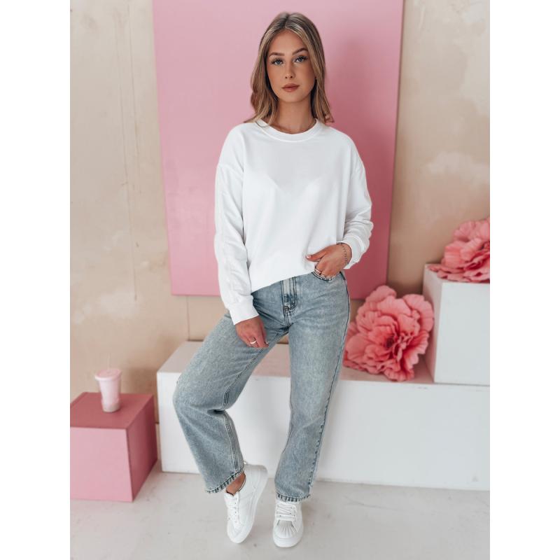 Női pulóver LUMIVIA fehér
