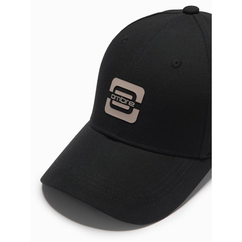 Férfi sapka logóval – fekete V2 OM-ACCS-0100