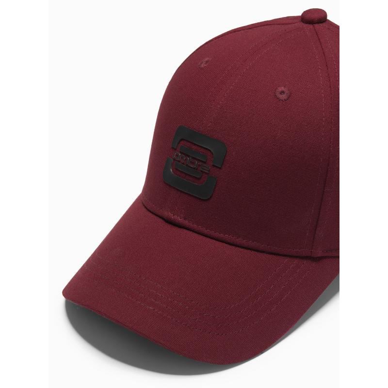 Férfi sapka logóval – gesztenyebarna V3 OM-ACCS-0100