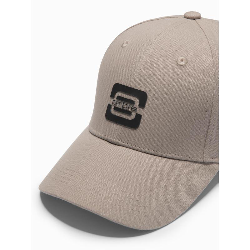 Férfi sapka logóval – szürkés V4 OM-ACCS-0100