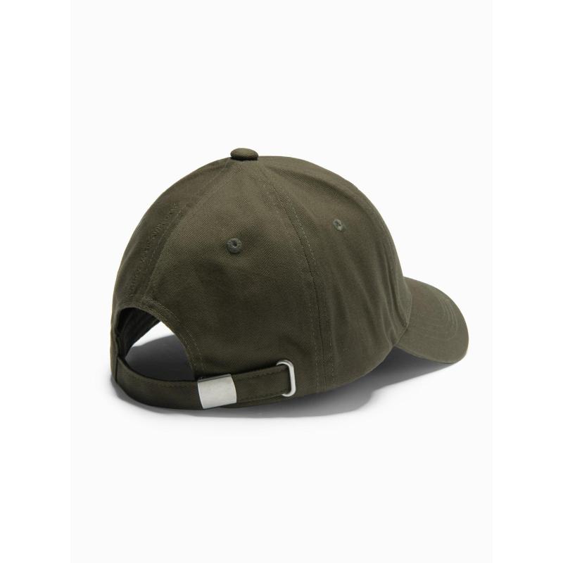 Férfi baseball sapka merevítővel és díszítő hímzéssel – khaki V2 OM-ACCS-0102
