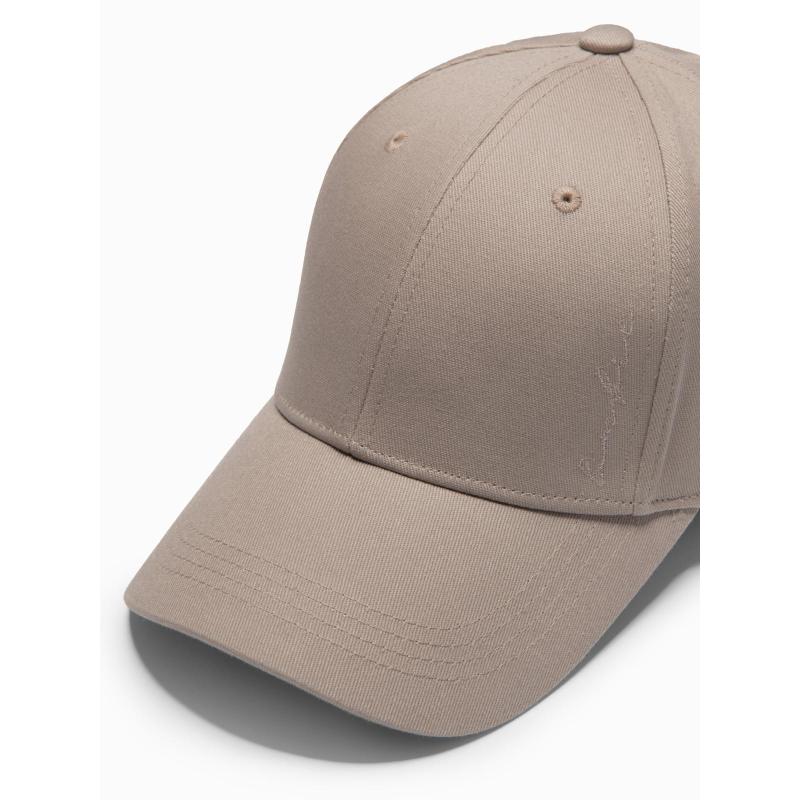 Férfi baseball sapka díszes hímzéssel – hamuszürke V3 OM-ACCS-0102