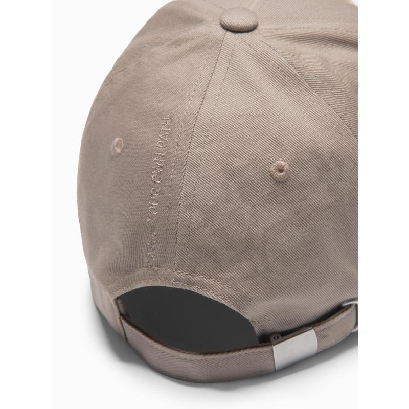 Férfi baseball sapka díszes hímzéssel – hamuszürke V3 OM-ACCS-0102