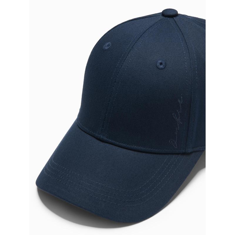 Férfi baseball sapka díszes hímzéssel – sötétkék V4 OM-ACCS-0102