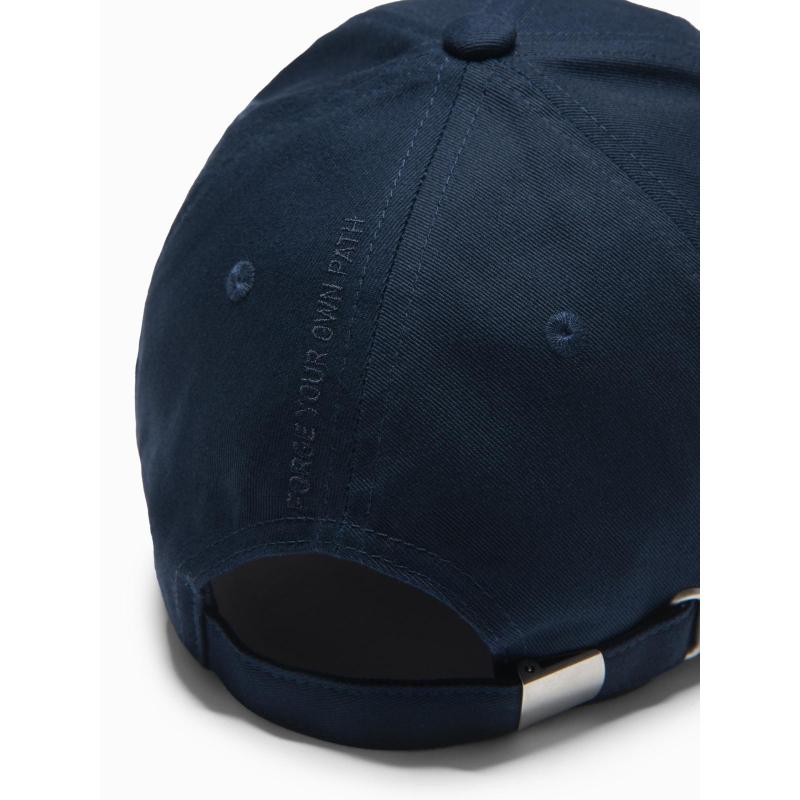 Férfi baseball sapka díszes hímzéssel – sötétkék V4 OM-ACCS-0102