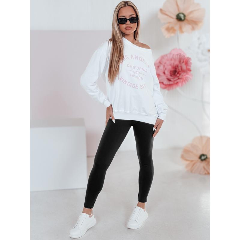 Dámské legíny s vysokým pasem SOFLEGG černá barva