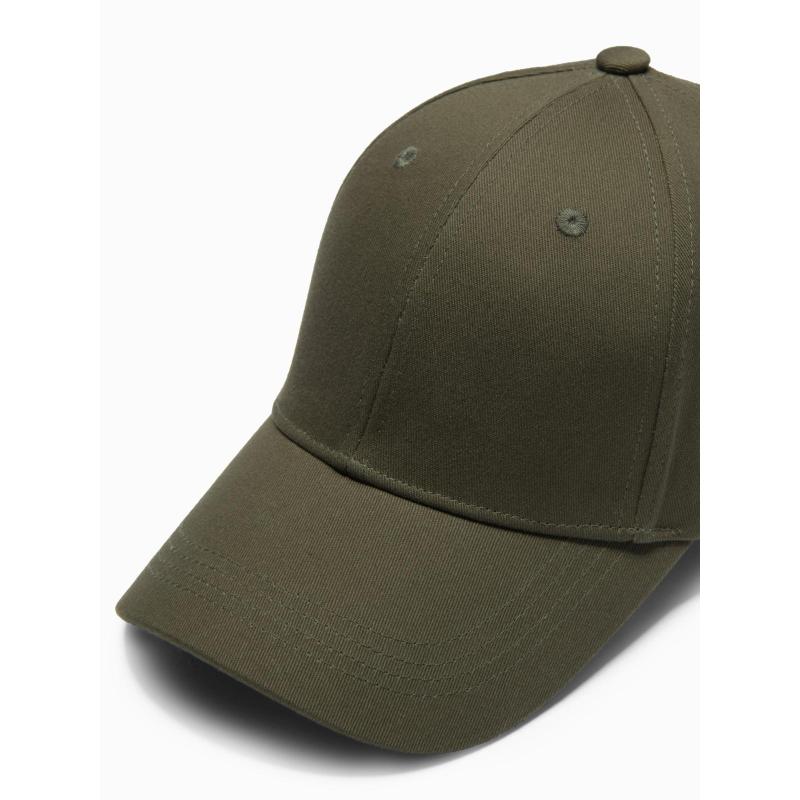 Egyszínű férfi baseball sapka – khaki V5 OM-ACCS-0105