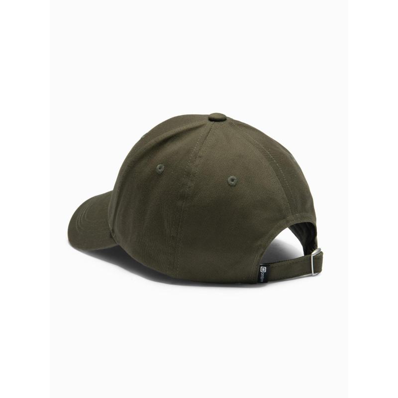 Egyszínű férfi baseball sapka – khaki V5 OM-ACCS-0105
