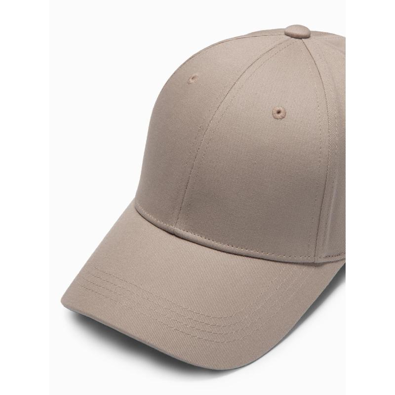 Egyszínű férfi baseball sapka – hamuszürke V7 OM-ACCS-0105
