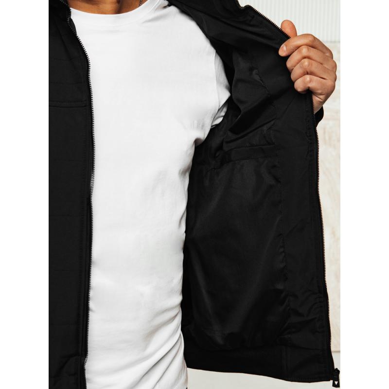 Pánská přechodová bunda černá