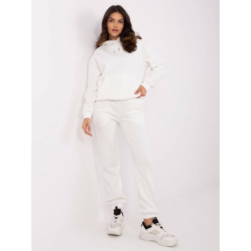 Ecru tepláková souprava základní s oversize halenkou