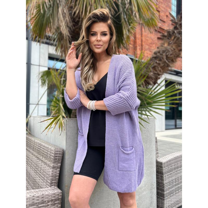 Dámský svetr ELR025 - vínový