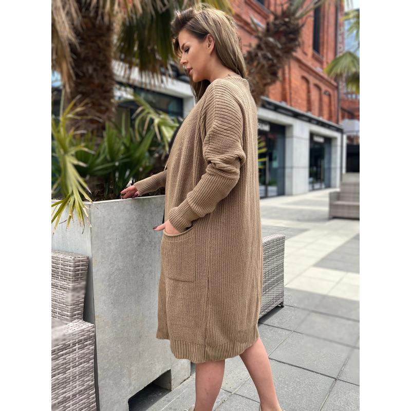 Dámský boxerský svetr ELR025 - vínový