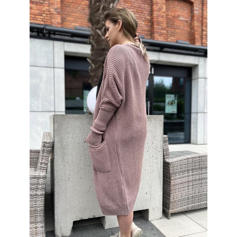 Dámský boxerský svetr ELR025 - vínový