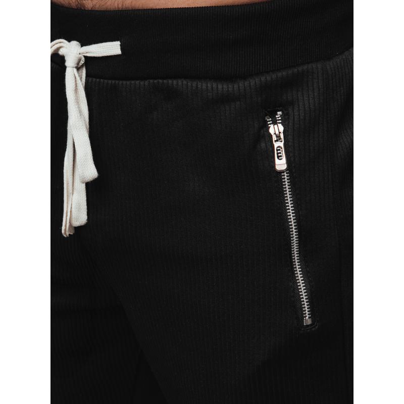 Pánske cargo nohavice čierne