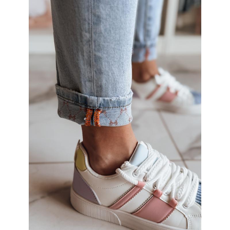 Dámské džínové kalhoty mom fit DEMILOVE modré