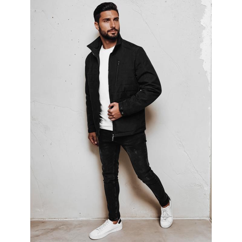 Pánska prechodová bunda čierna