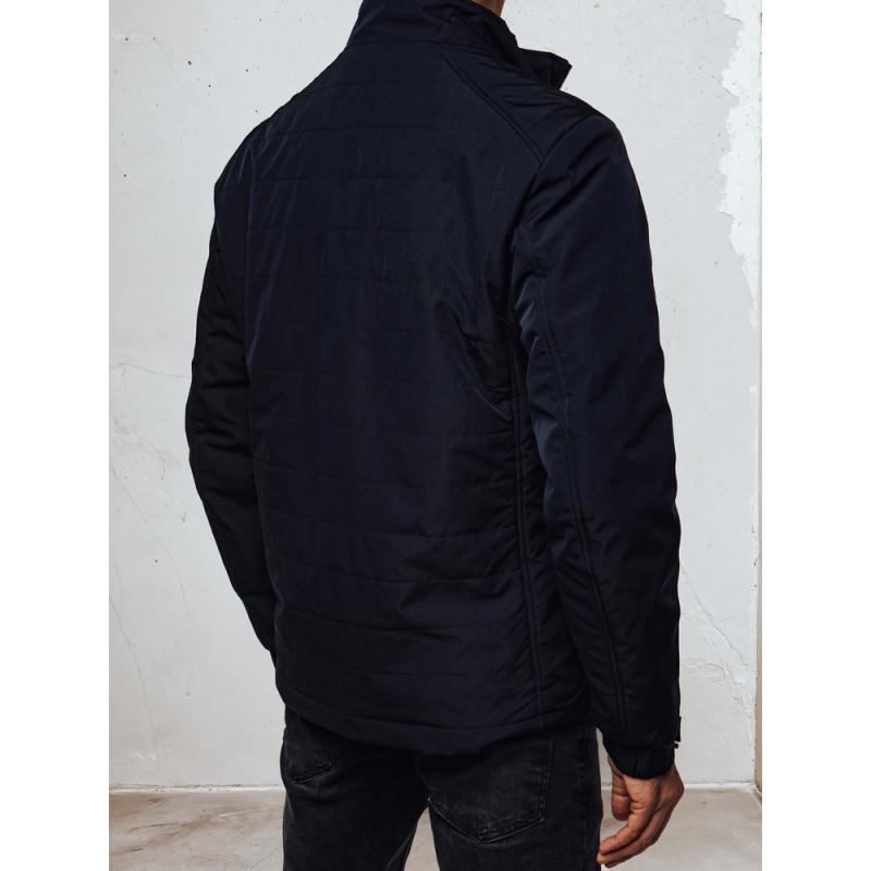 Pánská přechodová bunda tmavě modrá