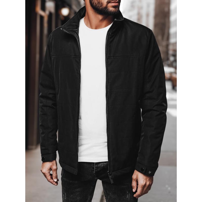 Pánska prechodová bunda čierna