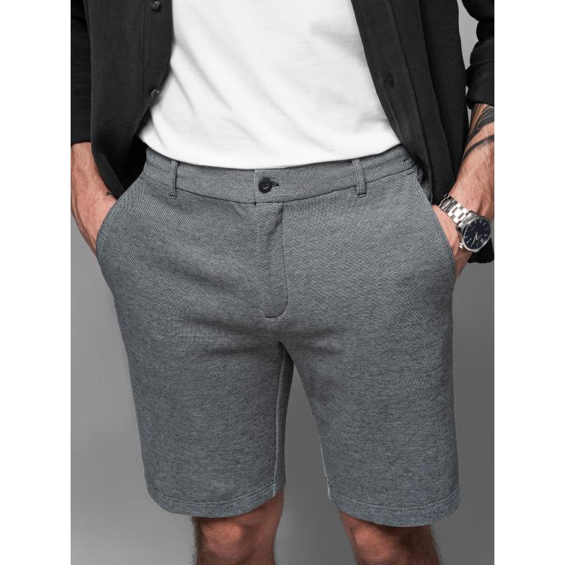 Férfi pamut melegítőnadrág BASIC - sötétkék V1 OM-SRBS-0149 OM-SRBS-0149