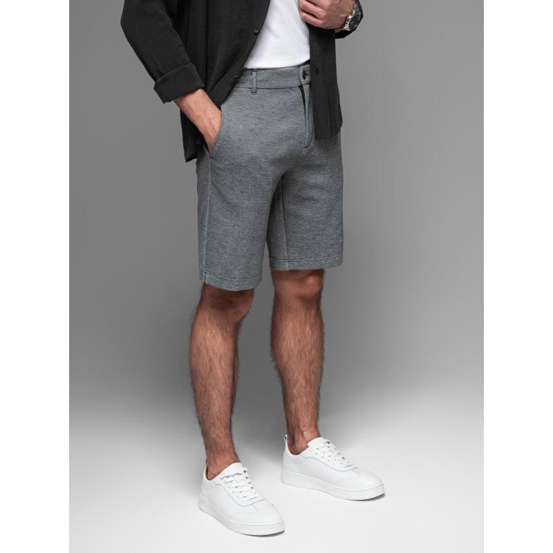 Férfi pamut melegítőnadrág BASIC - sötétkék V1 OM-SRBS-0149 OM-SRBS-0149