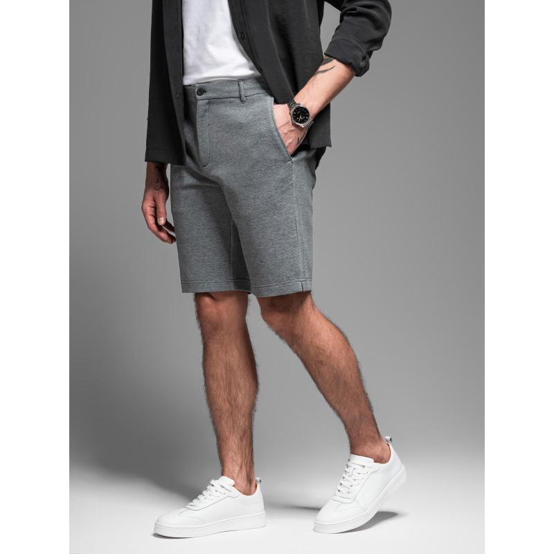 Férfi pamut melegítőnadrág BASIC - sötétkék V1 OM-SRBS-0149 OM-SRBS-0149