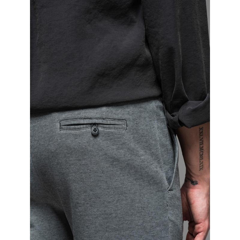 Férfi pamut melegítőnadrág BASIC - sötétkék V1 OM-SRBS-0149 OM-SRBS-0149