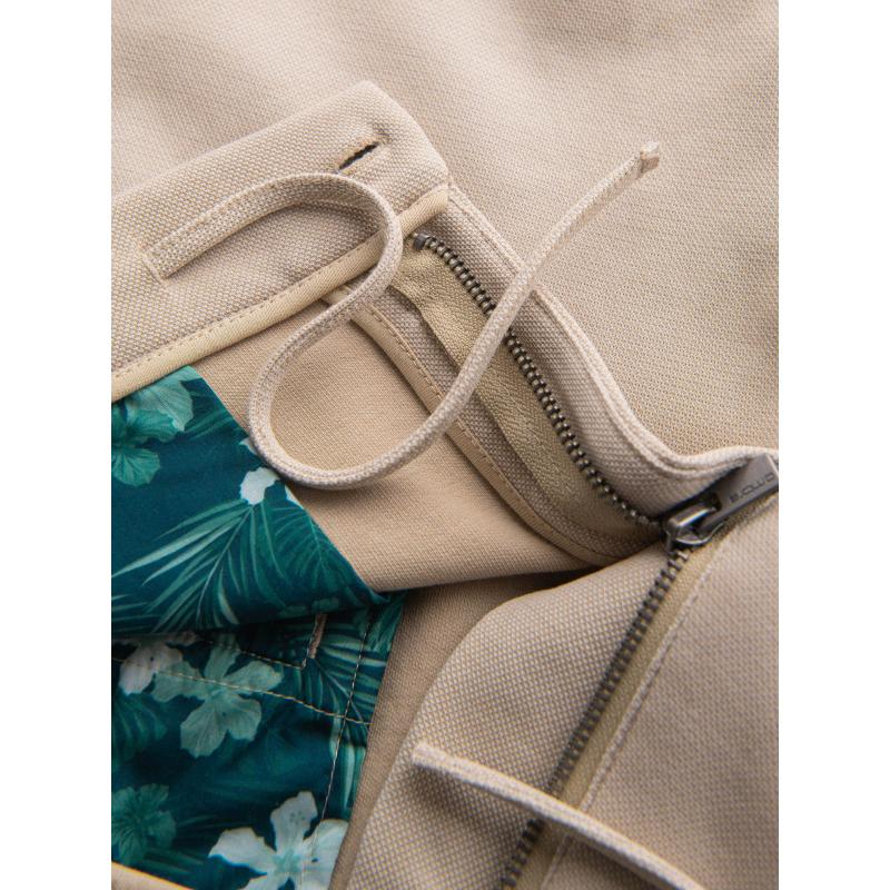 Pánske bavlnené tepláky BASIC - tmavomodré V1 OM-SRBS-0149