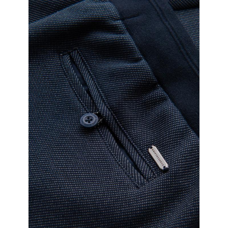 Férfi pamut melegítőnadrág BASIC - sötétkék V1 OM-SRBS-0149 OM-SRBS-0149