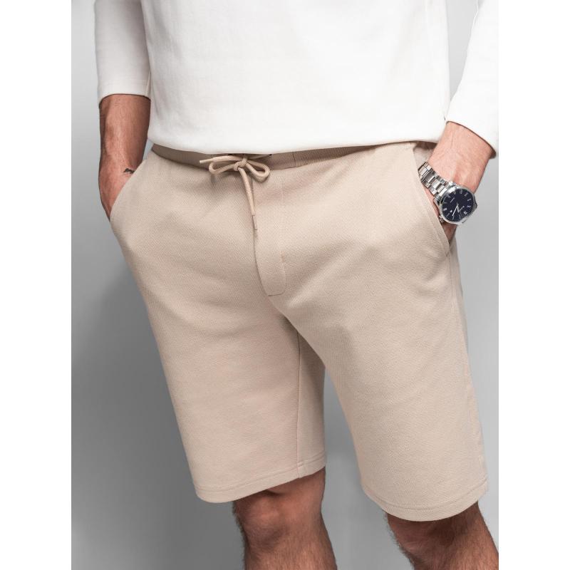 Férfi pamut melegítőnadrág BASIC - sötétkék V1 OM-SRBS-0149 OM-SRBS-0149