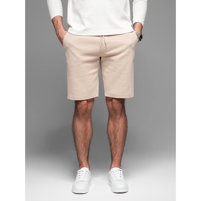 Férfi pamut melegítőnadrág BASIC - sötétkék V1 OM-SRBS-0149 OM-SRBS-0149